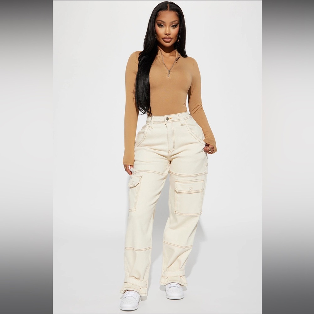 Fashion Nova Cargo Jeans
